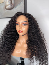Load image into Gallery viewer, Deep Wave 4x4 Closure Lace Glueless Wigs 200% Density 100% Human Hair