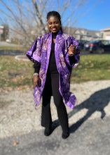 Load image into Gallery viewer, African Print Ankara Kimono One Size Dress - Kiekie Kimono (004)