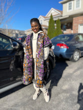 Load image into Gallery viewer, African Print Ankara Kimono One Size Dress - Kiekie Kimono 2.0 (012)