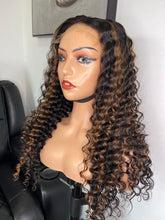 Load image into Gallery viewer, Deep Wave 5x5 HD Lace Closure Glueless Wigs 230% Density 100% Human Hair
