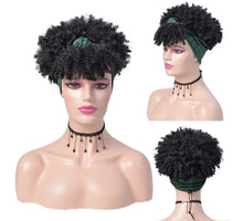Load image into Gallery viewer, Afro Curly Headband Afro Fluffy Wig. Style 1