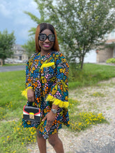 Load image into Gallery viewer, Diora 04 - Beautiful African print Ankara Dress