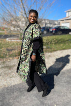 Load image into Gallery viewer, African Print Ankara Kimono One Size Dress - Kiekie Kimono 2.0 (010)
