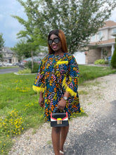 Load image into Gallery viewer, Diora 04 - Beautiful African print Ankara Dress