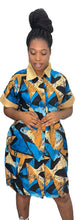 Load image into Gallery viewer, Afiya Shirt Dress