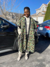 Load image into Gallery viewer, African Print Ankara Kimono One Size Dress - Kiekie Kimono 2.0 (010)