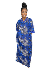 Load image into Gallery viewer, Ayana Luxe Bubu Dress Mixed Fabric