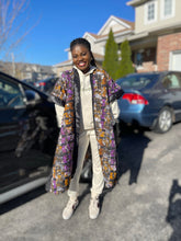 Load image into Gallery viewer, African Print Ankara Kimono One Size Dress - Kiekie Kimono 2.0 (012)