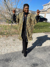 Load image into Gallery viewer, African Print Ankara Kimono One Size Dress - Kiekie Kimono (005)