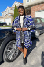 Load image into Gallery viewer, African Print Ankara Kimono One Size Dress - Kiekie Kimono (013)