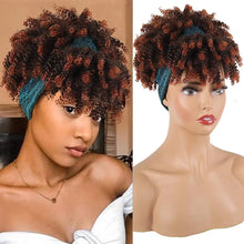Load image into Gallery viewer, Afro Curly Headband Afro Fluffy Wig. Style 1