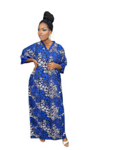 Load image into Gallery viewer, Ayana Luxe Bubu Dress Mixed Fabric