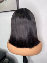 Load image into Gallery viewer, Straight Bob Wig Lace Closure Glueless Wigs 230% Density 100% Human Hair