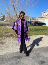 Load image into Gallery viewer, African Print Ankara Kimono One Size Dress - Kiekie Kimono (004)