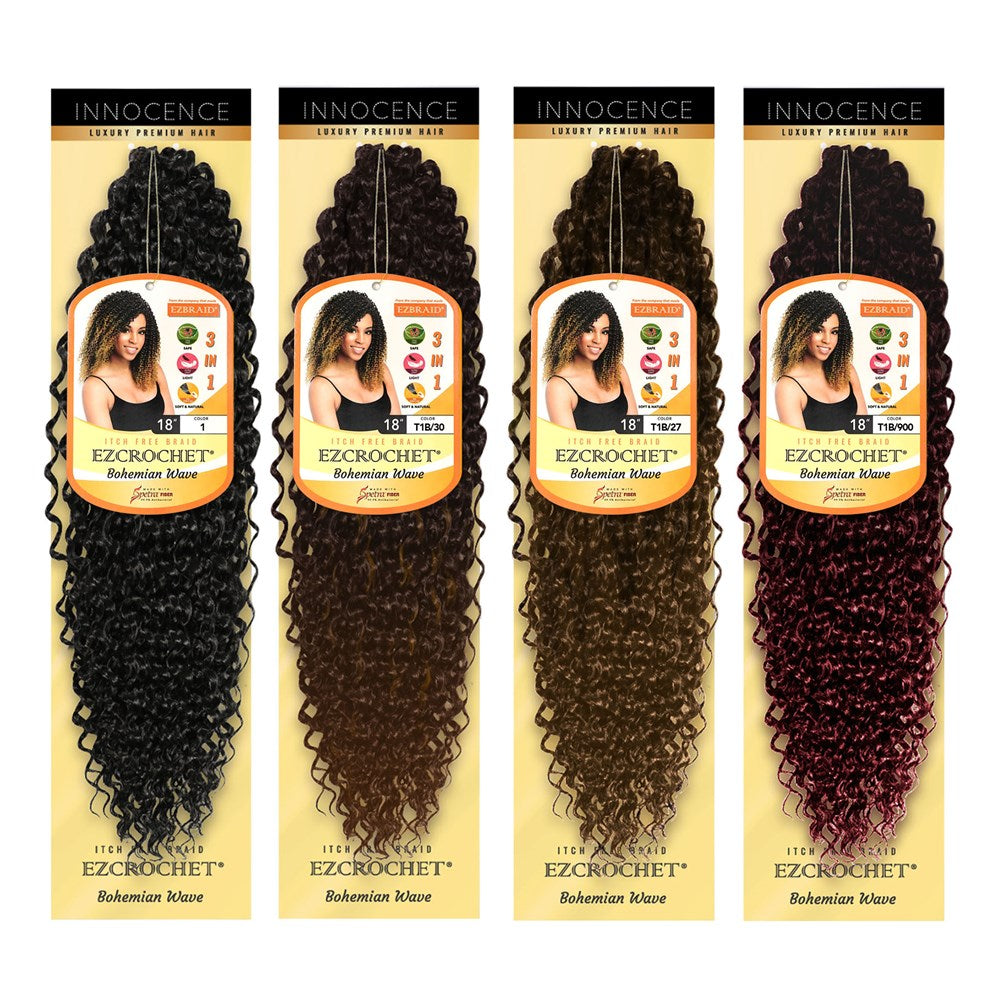 EZBRAID Ezcrochet Bohemian Wave (18inch) EZBRAID Ezcrochet Bohemian Wave (18inch)