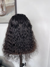 Load image into Gallery viewer, Natural Wave Headband Wig 100% Human Hair Wig 180% Density Glueless Natural Black