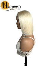 Load image into Gallery viewer, Blonde Wear & Go Glueless Straight Bob Wigs 180% Density 4×6 Transparent Lace Closure Wig Human Hair