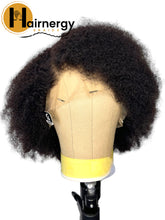 Load image into Gallery viewer, Afro Curly Free Parting 13x4 Lace Frontal Wig