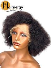 Load image into Gallery viewer, Afro Curly Free Parting 13x4 Lace Frontal Wig