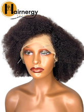Load image into Gallery viewer, Afro Curly Free Parting 13x4 Lace Frontal Wig