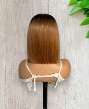 Load image into Gallery viewer, Ombre 1/30 Wear & Go Glueless Straight Bob Wigs 180% Density 4×6 Hd Closure Wig Human Hair