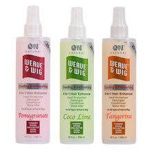 Load image into Gallery viewer, ON NATURAL Weave & Wig 4-In-1 Hair Enhancer Heat Protectant Detangler & Conditioner