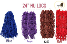 Load image into Gallery viewer, NU Locs Crochet Hair 24"