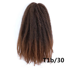 Load image into Gallery viewer, Marley Braid Afro Kinky Twist Hair braid hair extensions 18"