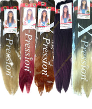 Load image into Gallery viewer, 2X X-Pression Pre-stretched Hair Braiding Extensions 50"