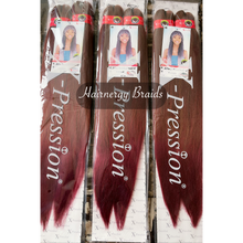 Load image into Gallery viewer, 2X X-Pression Pre-stretched Hair Braiding Extensions 50"