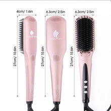 Load image into Gallery viewer, # 1 straightening hair brush - MiroPure hair straightener brush. Model: S102 - CS0523
