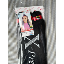 Load image into Gallery viewer, X-Pression Pre-stretched Hair Braiding Extensions 60" Color 2