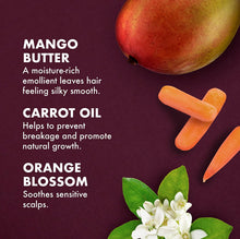 Load image into Gallery viewer, SHEA MOISTURE KIDS MANGO & CARROT EXTRA-NOURISHING SHAMPOO 8oz