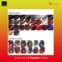 Load image into Gallery viewer, X-Pression Pre-stretched Hair Braiding Extensions 60" Color 2