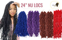 Load image into Gallery viewer, NU Locs Crochet Hair 24"