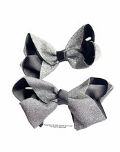 Load image into Gallery viewer, 6 Pcs 6 Inch Hair Bows Clips Grosgrain And Sparkly Glitters Ribbon Bows Hair Alligator Clips Hair Barrettes Hair Accessories for Girls Toddler Infants Kids Teens Children