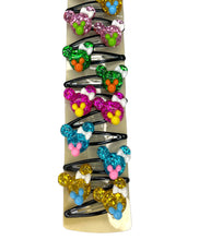 Load image into Gallery viewer, 5 pairs Kid's Snap Clip Hair and Braids accessories 10Pcs