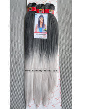 Load image into Gallery viewer, X-Pression Pre-stretched Hair Braiding Extensions 50" Color 1/60