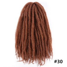 Load image into Gallery viewer, Marley Braid Afro Kinky Twist Hair braid hair extensions 18"