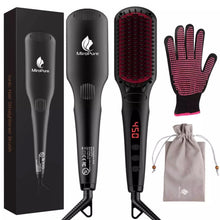 Load image into Gallery viewer, # 1 straightening hair brush - MiroPure hair Smooth straightener brush- Model: S102 -CS0503