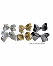 Load image into Gallery viewer, 6 Pcs 6 Inch Hair Bows Clips Grosgrain And Sparkly Glitters Ribbon Bows Hair Alligator Clips Hair Barrettes Hair Accessories for Girls Toddler Infants Kids Teens Children