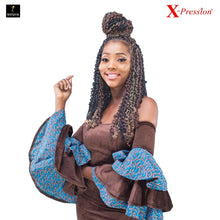 Load image into Gallery viewer, X-PRESSION 4X Passion Twist - Curly Spring Pre-twisted Braids Synthetic Crochet Hair Extensions 100 strands/pack