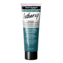 Load image into Gallery viewer, AUNT JACKIE'S Aloe & Mint Lather Up Stimulating Shampoo Creme (10oz)