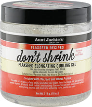 Load image into Gallery viewer, AUNT JACKIE'S Don't Shrink Flaxseed Elongating Curl Gel (15oz)