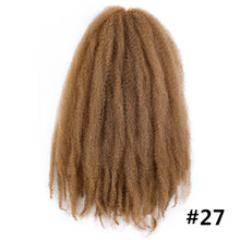 Load image into Gallery viewer, Marley Braid Afro Kinky Twist Hair braid hair extensions 18"