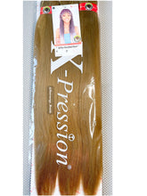 Load image into Gallery viewer, X-Pression Pre-stretched Hair Braiding Extensions 50" Color 27