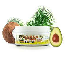 Load image into Gallery viewer, FRO BABIES HAIR Curls-A Poppin Soufflé 8oz