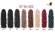 Load image into Gallery viewer, NU Locs Crochet Hair 18"