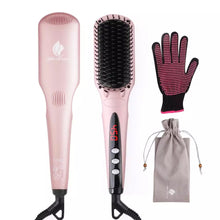 Load image into Gallery viewer, # 1 straightening hair brush - MiroPure hair straightener brush. Model: S102 - CS0523