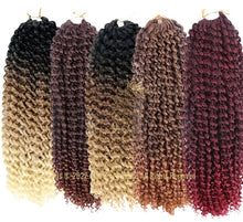 Load image into Gallery viewer, Passion Twist / Water Wave 100% kanekalon crochet Hair for Butterfly locs